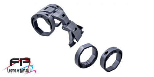 Eurobloc a 3 elementi per rullo da ø 60 e ø 70,